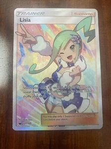 Pokemon Lisia Celestial Storm 164/168 2018 Full Art Secret Rare Waifu NM! - Picture 1 of 10