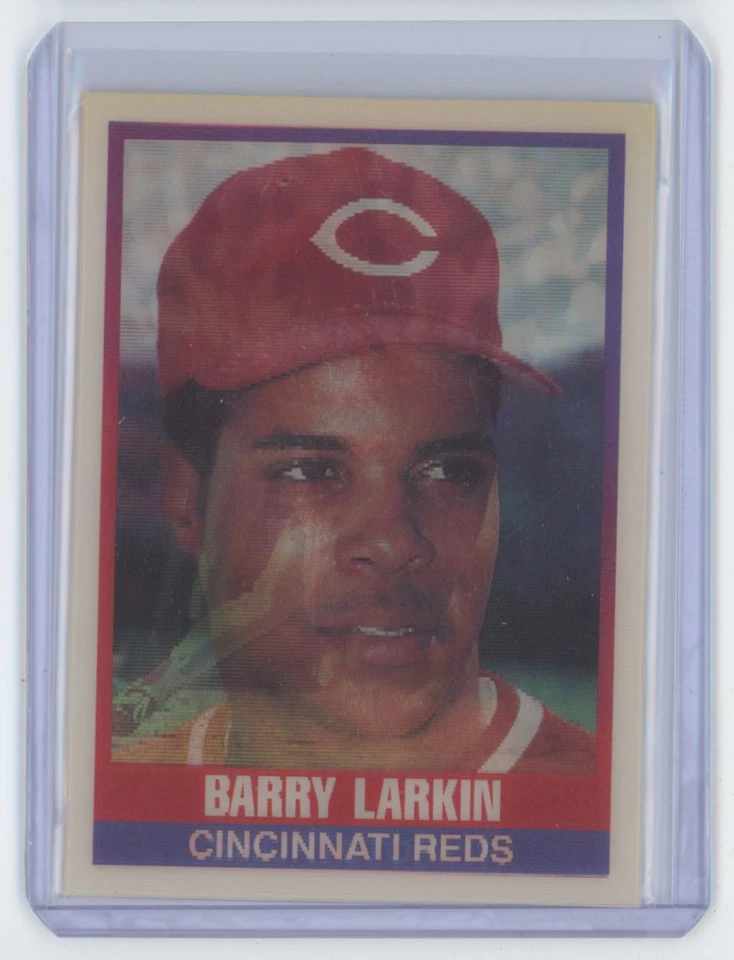 1989 Sportflics Barry Larkin Cincinnati Reds #136. - Image 1 of 2