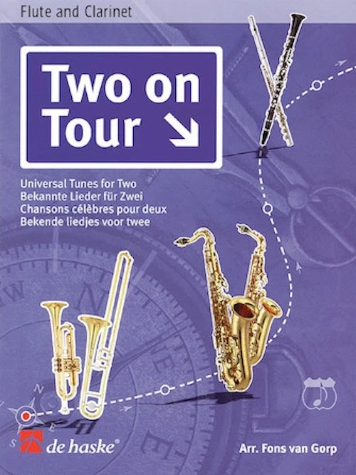 Two on Tour - Universal Tunes for Two   for Flute and  Clarinet - Image 1 of 1