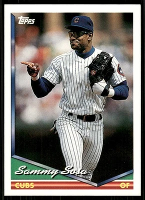 1994 Topps #725 Sammy Sosa - Image 1 of 2