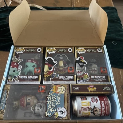 Funko Fundays Freddys Fantastic Voyage Caja Completa Set SDCC 2024 Comic Con Foto 1 de 2