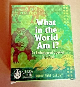 WHAT IN THE WORLD AM I ENDANGERED SPECIES SIERRA CLUB By Pomegranate - Picture 1 of 4