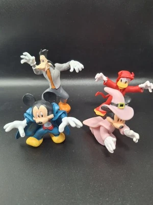 Disney Mickey and Friends Halloween Set de 4 Figuras Decoración de Pasteles ¡Diversión! Foto 1 de 4