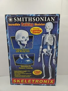 Smithsonian Skeletronix Talking Skeleton Anatomy Interactive Learning Game WORKS - Picture 1 of 21
