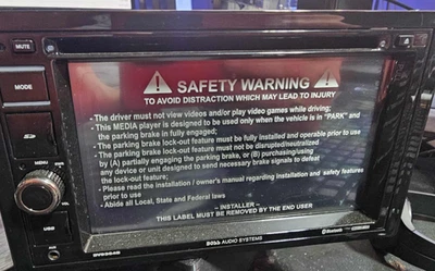 BOSS Audio Car Stereo DVD Player Double Din 6.2 Inch Touchscreen  bare bones new - Image 1 of 4