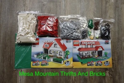 LEGO® 4956 Creator 3 In 1 House 100% Complete With Instructions READ! Red House - Image 1 of 4