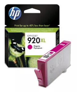 Cartucho de tinta original para impresora HP920XL magenta de alta capacidad HP CD973AE - Imagen 1 de 1