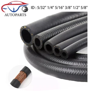 Nitrile Rubber (NBR) EFI Fuel Line Flexible Gas Line Hose 5/16" 3/8" 1/2" 5/8" - Picture 1 of 19