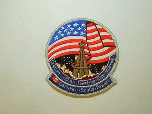 NASA American Canadian Astronauts Shuttle Mission Embroidered Iron On Patch - Picture 1 of 3