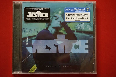 Justin Bieber Justice CD Special 17 Track Holy Lonely Hold On Peaches New Sealed - Imagem 1 de 4