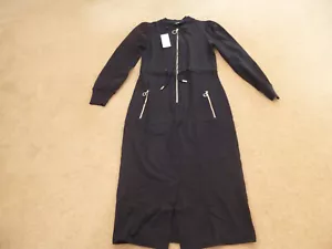 NEU MIT ETIKETT ME + EM MARINEBLAU SPORTLICHES PONTE BLEISTIFTKLEID, 6. - Bild 1 von 10