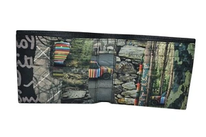 Paul Smith Mainline Collage Striped Mini Billfold Wallet Mens Brand New - Picture 1 of 6