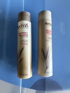 2 Aveeno Nourish + Volumize Active Naturals Conditioner, 10.5 fl oz ea NEW FULL - Picture 1 of 4