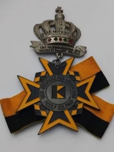 Drolshagen Kr Olpe NRW Wanderfreunde Kolping Plakette Orden 1980 1. int. Volksw. - Bild 1 von 2