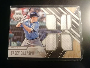 2017 Elite Extra Edition, Quad Game Used Jersey Casey Gillaspie #d/149 Rookie - Picture 1 of 1