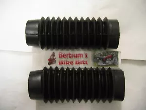 Honda CL 160 FORK GAITORS NEW RUBBER - Picture 1 of 1
