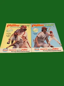 1982 Revista Phillies Today Scorecard vs Exposiciones ¿Y??? - Imagen 1 de 14
