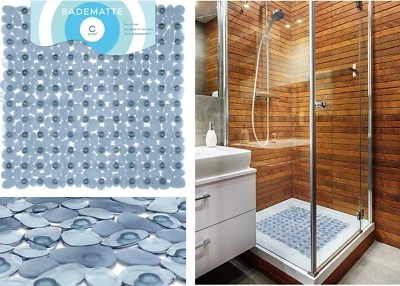 Circul 53 x 53 cm transparent Grau Duscheinlage Duschwanne Dusche Matte  - Bild 1 von 4