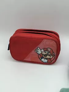 Nintendo Super Mario Starter Kit Hülle Schutzhülle Tragetasche Rot Nur Case - Bild 1 von 8