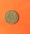 Switzerland 1961 1/2 franc (50 centimes/rappen) , silver