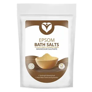 Epsom Bath Salts Spa Natural Magnesium Sulphate Relax Muscle Joints Aches Pain - Picture 1 of 3