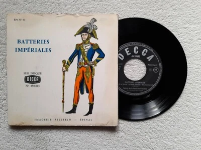 45T 7" FANFARE DE LA GENDARMERIE MOBILE "Batteries Impériales" decca 450.843 ) - Photo 1/3