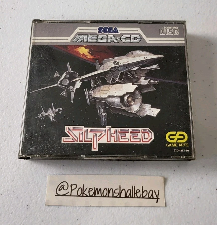 SILPHEED - Juego Sega Mega CD *Con Manual - DISCO COMO NUEVO - Envío gratuito con seguimiento* Foto 1 de 3