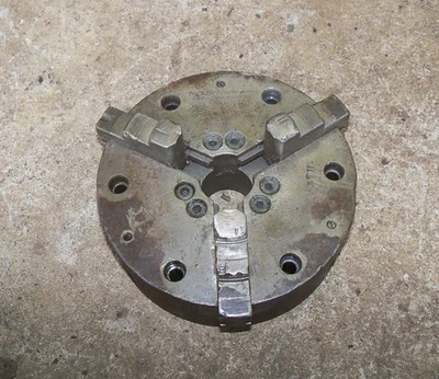 Clausing Atlas 3950 Craftsman Metal Lathe Whiton 6" 3 Jaw Chuck, No Key - Image 1 of 4