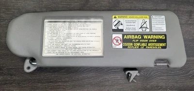 1995 - 2004 年丰田塔科马左手司机侧遮阳板灰色遮阳遮阳遮阳板  — 第 1/4 张图片