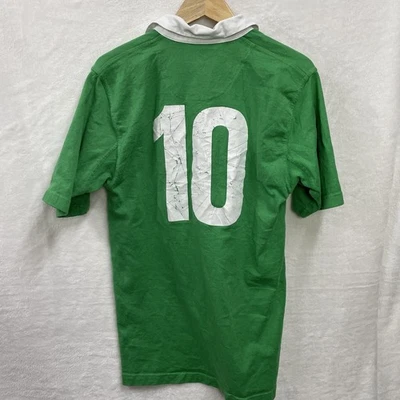 Vintage Rugby Classics Ireland #10 Rugby Polo Shirt Jersey Medium - image 1 of 4