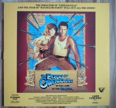 The Perils of Gwendoline in the Land of Yik Yak (1985) Laserdisc Extended Play - Image 1 of 2