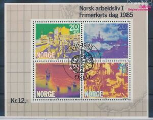Norvegia Blocco 5 (completa edizione) usato 1985 Lavora con noi (10343753