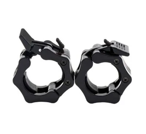 Barbell Clamps 2 inch, Heavy Duty Exercise Collars 2" Quick Release Pair of Lock - Picture 1 of 5