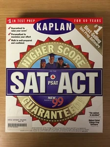 Higher Score Guaranteed on the SAT & ACT - Kaplan® (1999, CD-ROM, Mac/Win) New - Picture 1 of 2