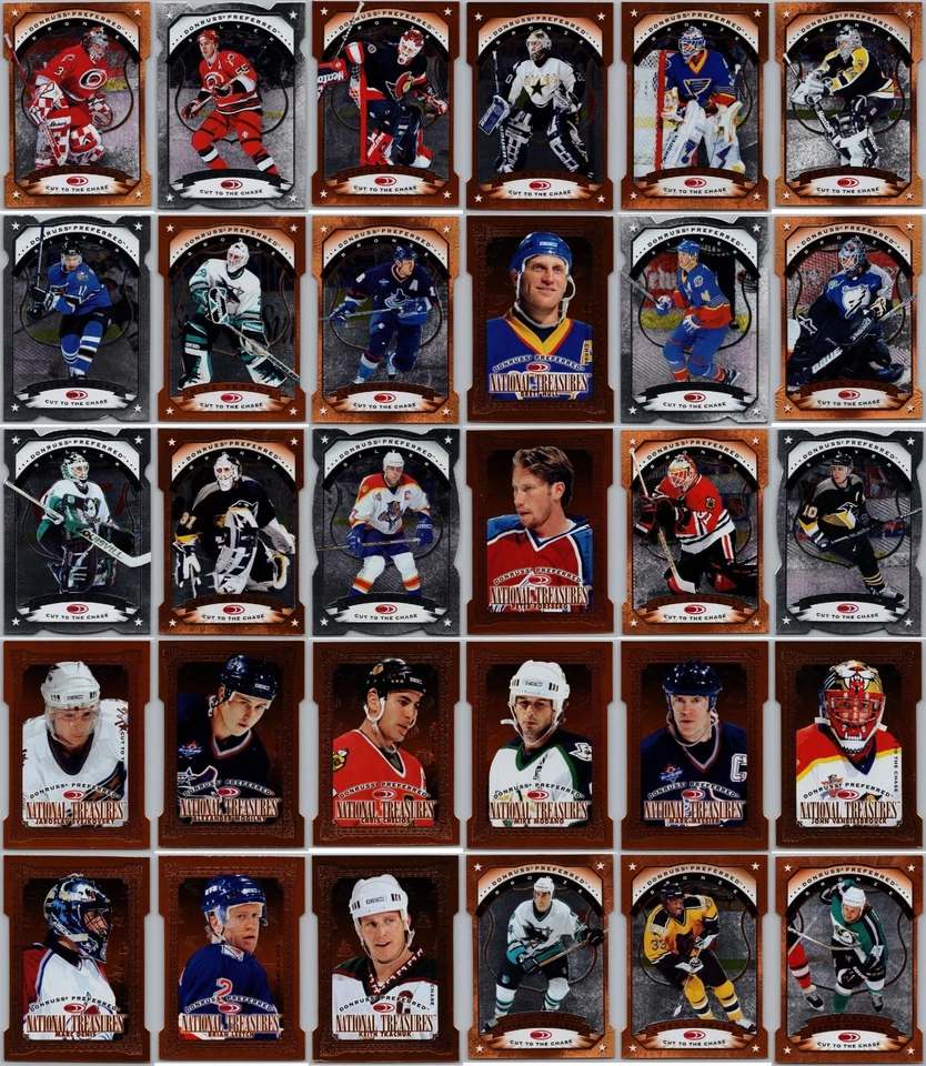 1997-98 DONRUSS PREFERRED CUT TO THE CHASE INSERT CARDS - U PICK - FINISH SET BV - Image 1 of 1