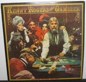KENNY ROGERS THE GAMBLER WITH POSTER (VG) LO-934 LP VINYL RECORD - Imagen 1 de 5