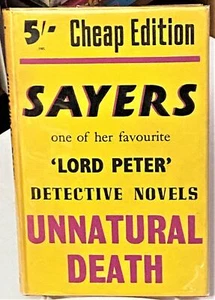 Dorothy Sayers / UNNATURAL DEATH 1956 - Picture 1 of 1