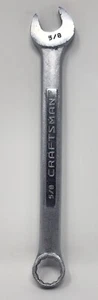 Craftsman SAE -V-series 5/8 Combination Wrench #44697 12pt Made In The USA - Picture 1 of 6