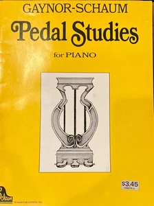 Gaynor-Schaum Pedal Studios for Piano 1967 Rare - Picture 1 of 3