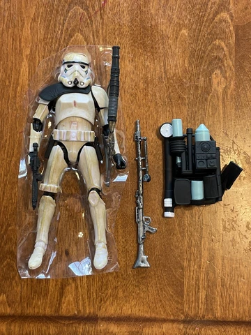 Star Wars, The Black Series, Sandtrooper Figure 6-Inches #01, New, 2014 RARE Cover