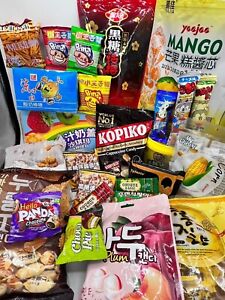 12 Piece Sweet Only Variety Asian Snack Box - Japanese Korean Chinese Taiwanese