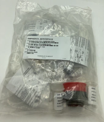 (Bag of 8) Quadrax Position Circular Connector Plug Housing Free Hanging - Image 1 of 4