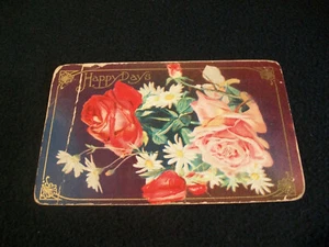 Vintage Postcard- Greeting Card--Happy Days 1910 - Indiana - Picture 1 of 2