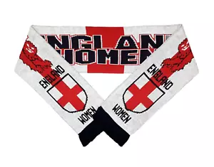 England Women Lionesses Football Scarves - Lioness Fans / Supporters Scarf - Picture 1 of 7