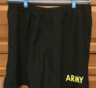 US Military Army APFU PT Shorts Physical Fitness Uniform Black Sz XL? 32W 1415