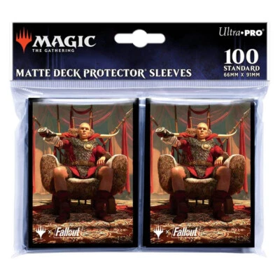 Fallout Ultra PRO 100ct Deck Protector Sleeves - Caesar Legion's Emperor - Image 1 of 4