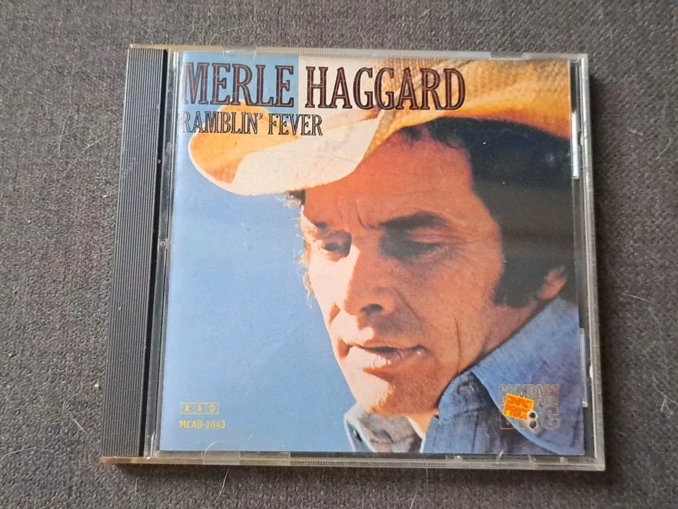Ramblin' Fever by Merle Haggard CD, 1977, MCA 10 Trax Punchole Rare Free Shippin - Image 1 of 4