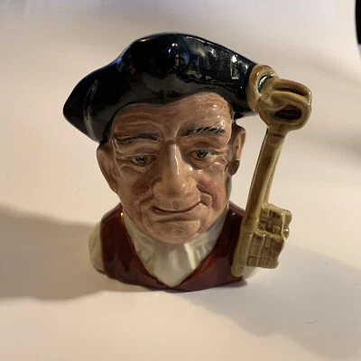 Royal Doulton Character Toby Jug From Williamsburg “Gaoler” D6577 1962  - Image 1 of 4