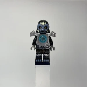Lego Chima Figure - Gorzan Flat Silver Heavy Armour - loc068 - Sets 70130 70136 - Picture 1 of 3
