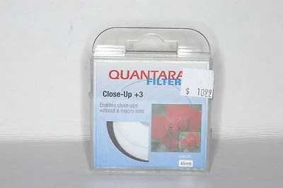Quantaray Close-Up Filter, +3 Filter 49mm - Image 1 of 2